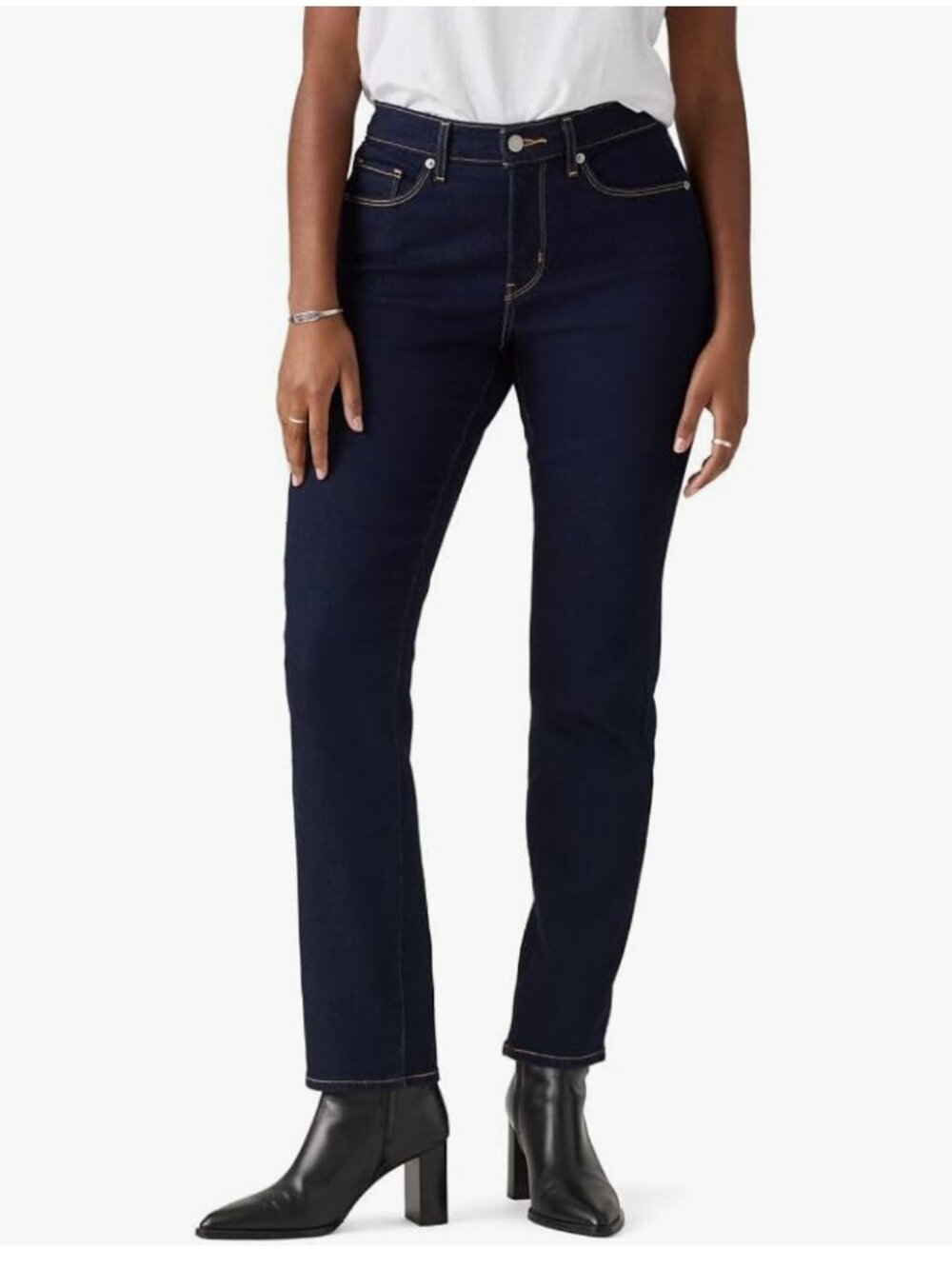 Levi's Women's Size 8 Dark Wash Classic Straight Jeans
